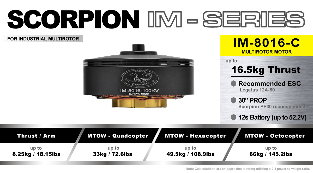 Scorpion IM-8016-100kv features